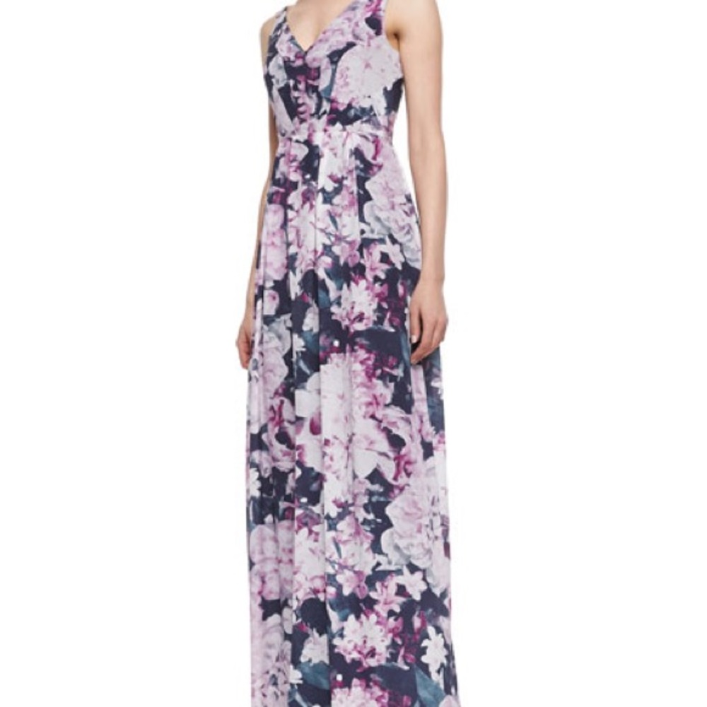 Kelli & Talulah glamorous silk maxi dress in size M.